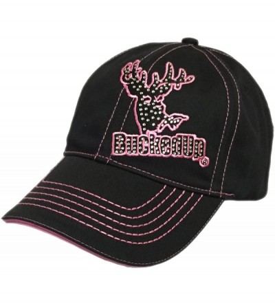 Baseball Caps BuckedUp Apparel Black Pink Bling Hat - CK11XUH82H5 $53.31