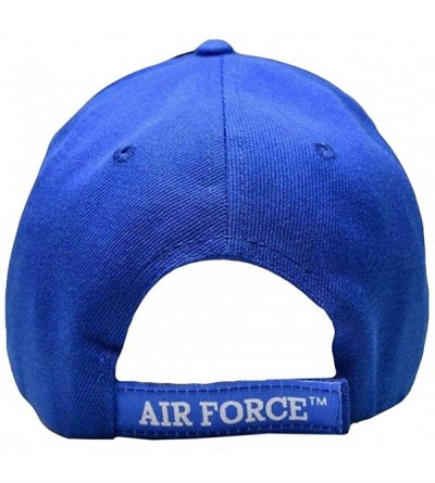 Skullies & Beanies U.S. Air Force Wings USA Flag Royal Blue Embroidered Cap Hat 603GA - CS18DLCZ3R5 $11.75