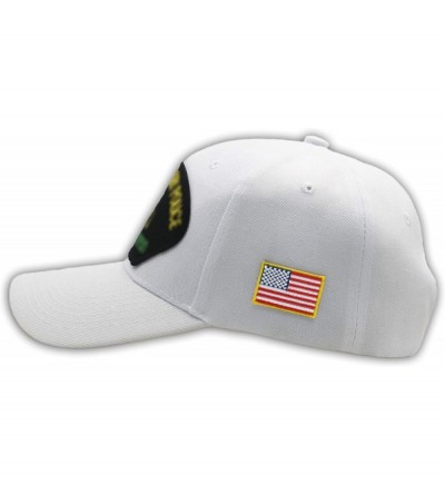 Baseball Caps US Navy- Gulf War Veteran Hat/Ballcap (Black) Adjustable One Size Fits Most - White - CD18OSD9A08 $22.63