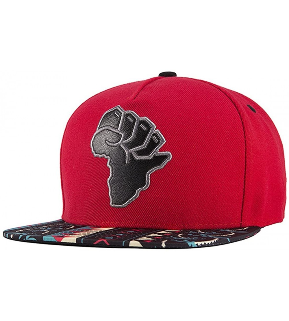 Baseball Caps Solid Flat Brim Hip Hop Adjustable Hat Stylish Snapback Baseball Cap - Palm - C517Y0STTA4 $12.44