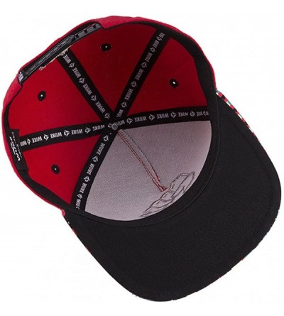 Baseball Caps Solid Flat Brim Hip Hop Adjustable Hat Stylish Snapback Baseball Cap - Palm - C517Y0STTA4 $12.44