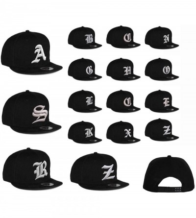 Baseball Caps Snapback Hat Raised 3D Embroidery Letter Baseball Cap Hiphop Headwear - J - CW12MZULO3L $8.23