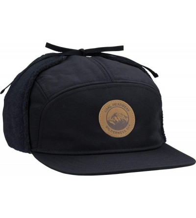 Baseball Caps Men's The Tracker Large Hat - Black/Black - CK18YURW87I $40.78
