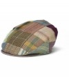 Newsboy Caps Men's Donegal Tweed Vintage Cap - Green/Beige - C118TZZA3E0 $88.40