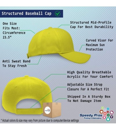 Baseball Caps Baseball Cap Cross Silver Embroidery Acrylic Dad Hats for Men & Women Strap - Yellow Design Only - CG12L4FWMBB ...