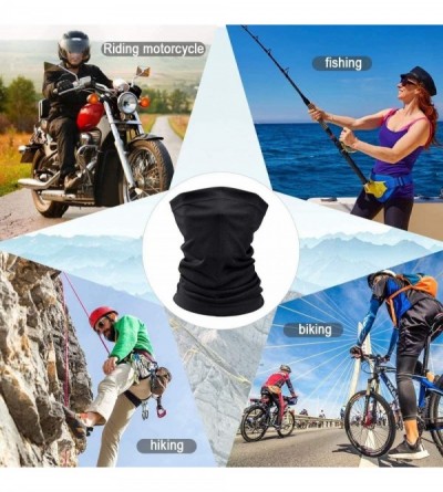 Balaclavas Headscarf Dustproof Sunscreen Breathable Motorcycle - A-a-black - CB198D4HZ2Y $18.74