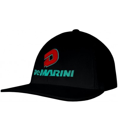 Baseball Caps Stacked D Baseball/Softball Trucker Hat - Black/Red/Teal - CE18GQYS53T $24.79