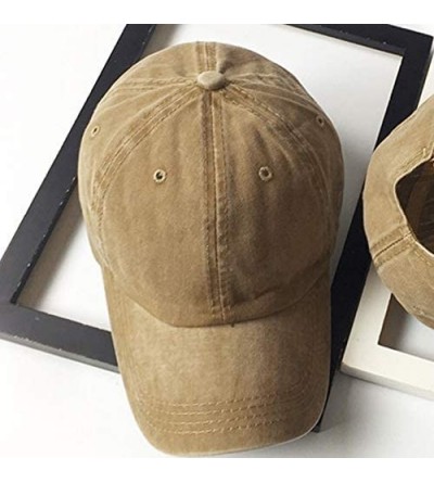 Cowboy Hats Rino Mode Vintage Adjustable Jean Cap Gym Caps for Adult - Cupid9 - C718RZS2MK6 $19.21