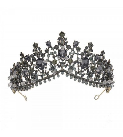 Headbands Vintage Crystal Princess Rhinestone Bridesmaid - CA18GEA5ZZM $44.56