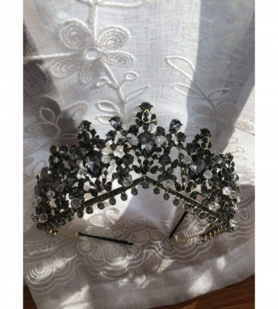 Headbands Vintage Crystal Princess Rhinestone Bridesmaid - CA18GEA5ZZM $18.28