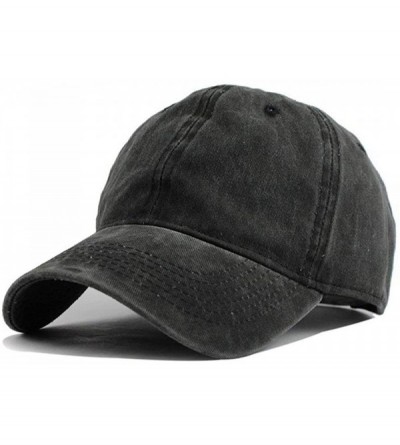 Baseball Caps Mens & Women's Washed Dyed Adjustable Jeans Baseball Cap with Bassnectar Logo - Natural - C518XMNHS55 $10.83