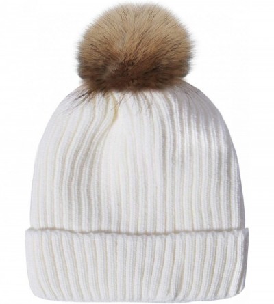 Skullies & Beanies 2 Pack Winter Hats for Women Slouchy Beanie for Women Beanie Hats - A5-womens White Beanie - CE18UKXTGDD $...