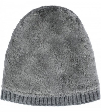 Skullies & Beanies Wool Cuffed Plain Beanie Warm Winter Knit Hats Unisex Watch Cap Skull Cap - CX1872STTHQ $9.06