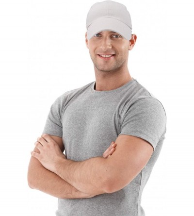 Baseball Caps Baseball Cap Dad Hat Plain Men Women Cotton Adjustable Blank Unstructured Soft - Beige - CO11PLZGRDF $9.21