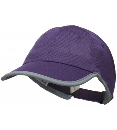 Baseball Caps Athletic Mesh Ponytail Cap - Purple - CW11RNPEQHZ $30.08