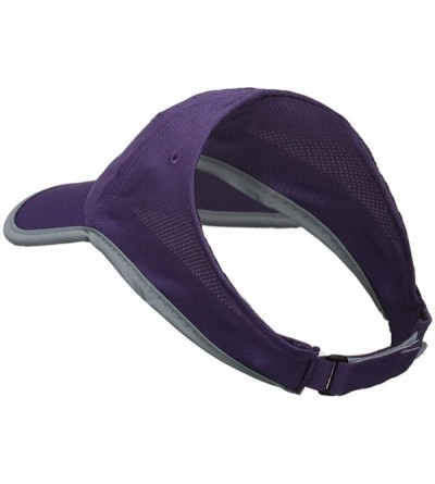 Baseball Caps Athletic Mesh Ponytail Cap - Purple - CW11RNPEQHZ $30.08