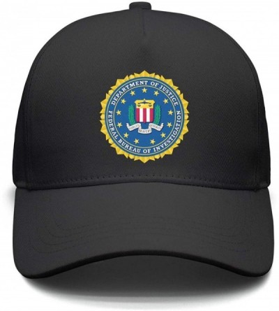 Sun Hats Federal Bureau of Investigation FBI Unisex Adjustable Baseball Caps Visor Hats - Federal Bureau Of-6 - CO18QWCD3RW $...