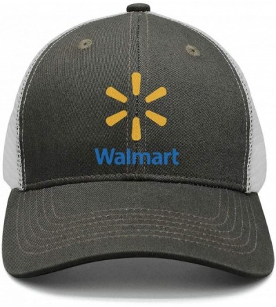 Baseball Caps Adjustable Unisex Walmart-Supermarket-Logo- Cap Athletic Strapback Hat - CH18OKQC0QC $22.68