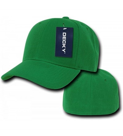 Baseball Caps Fitted Cap - Kelly Green - CC11M63ZVSR $14.41