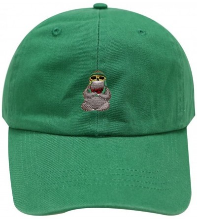 Baseball Caps Sloth Cotton Baseball Dad Caps - Kelly Green - CB1846KXAG8 $15.16