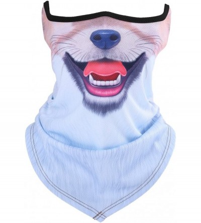 Balaclavas Unisex 3D Prints Animal Pattern Half Face Mask Neck Gaiter Warmer Scarf for Outdoor Sports - A07 - CO186R9DIEI $19.23