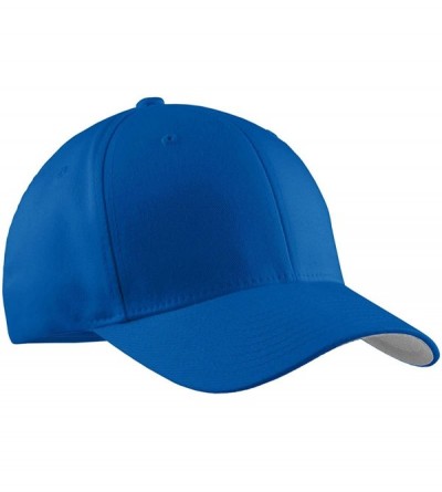 Baseball Caps Men's Flexfit Cap - Royal - C411NGRKVRD $30.19