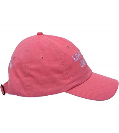 Baseball Caps MAGA Donald Trump Keep America Great 2020 Premium Hat KAG MAGA - Pink - CN18X5U6G5G $14.62