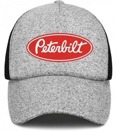 Baseball Caps Men Novel Baseball Caps Adjustable Mesh Dad Hat Strapback Cap Trucks Hats Unisex - Grey-3 - C118AH0XAWD $12.98