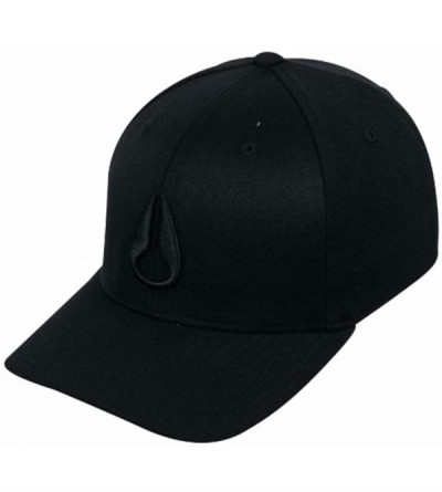 Baseball Caps Men's Deep Down Ff Athletic Fit Hat - Black - CI113FDXMSD $26.02