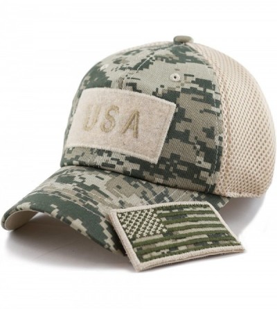 Baseball Caps Cotton & Pigment Low Profile Tactical Operator USA Flag Patch Military Army Cap - Usa- Digi Camo - CV182IGD9DZ ...