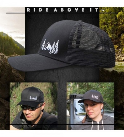 Baseball Caps Trucker Hat for Men or Women- Many Cool Designs - Mountain- Black - CC18TEQ9ICH $18.66