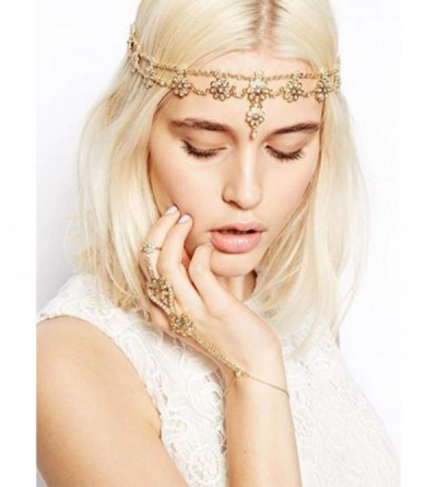 Headbands headband Accessories Headpiece Accessory - Gold - CM18NCUTGND $7.95