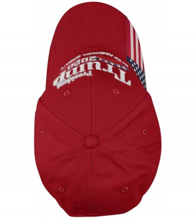 Baseball Caps Donald Trump 2020 Hat Keep America Great Embroidered MAGA USA Adjustable Baseball Cap - D-1-red - CL18WZ2872R $...