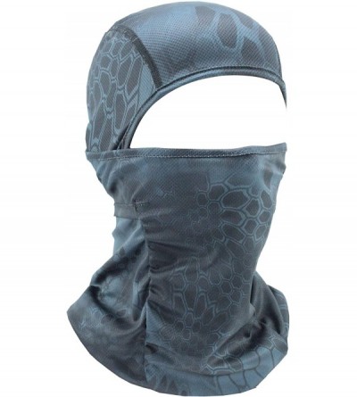 Balaclavas Windproof Balaclava Bandana Headwrap Breathable Neck Giater for Outdoor Sports - Python Camo/Dark Grey - C6199I9XI...