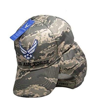 Skullies & Beanies U.S. Air Force Wings ACU Digital Camo Embroidered Cap Hat Licensed (ACU 2) - C518C4ZN95D $11.39