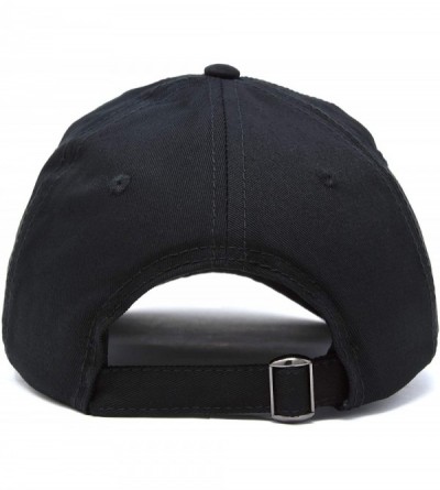 Baseball Caps Camp Hair Don't Care Hat Dad Cap 100% Cotton Lightweight - Black - CG18S7WG206 $13.62