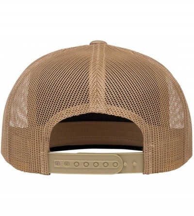 Baseball Caps Custom Trucker Flatbill Hat Yupoong 6006 Embroidered Your Text Snapback - Multicam Arid/Tan - CL18XSO6SUH $29.31