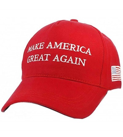 Baseball Caps Keep America Great Hat Donald Trump President 2020 Slogan with USA Flag Cap Adjustable Baseball Cap - C7193MZTW...