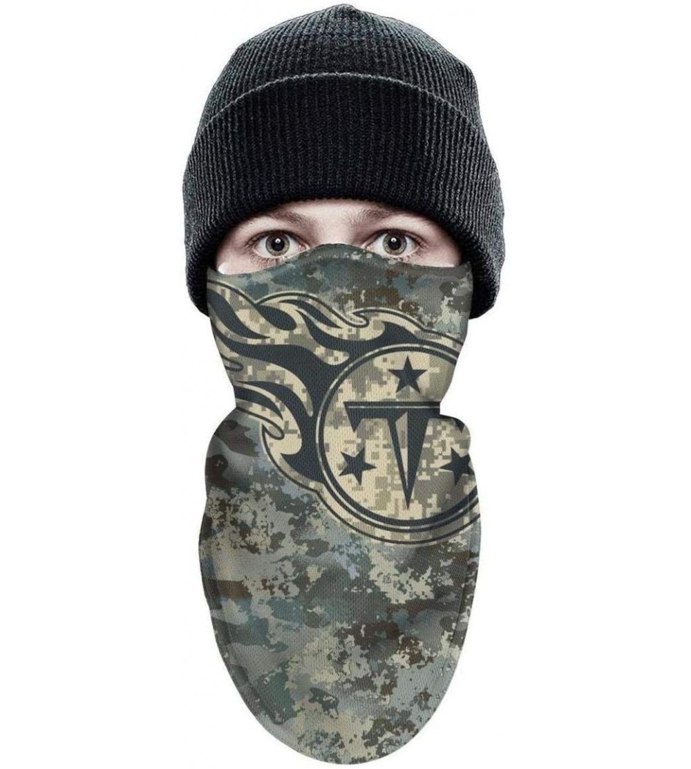 Balaclavas Half Balaclava Fleece Winter Warm Camouflage Camo Winter Face Mask for Mens Womens - White-29 - CH18NXC7Q8Z $15.44