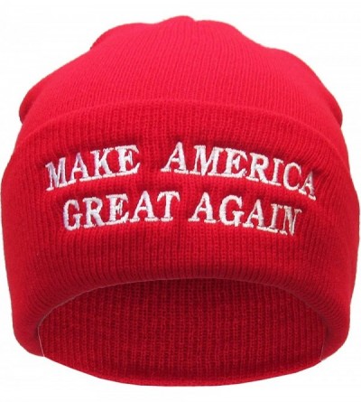 Baseball Caps Make America Great Again Our President Donald Trump Slogan with USA Flag Cap Adjustable Baseball Hat Red - CZ18...