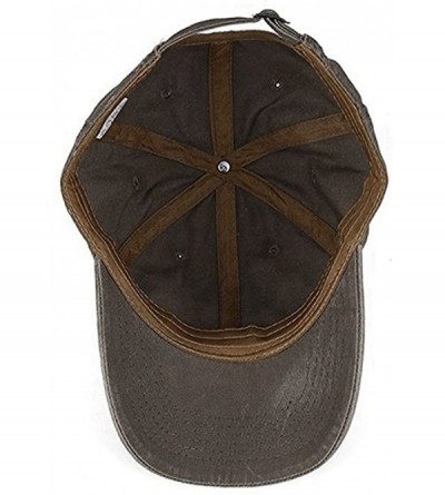 Baseball Caps Custom Embroidered Baseball Hat-Personalized Hat-Trucker Cap for Men/Women(Black) - Coffee - C918H7ANIUM $19.27