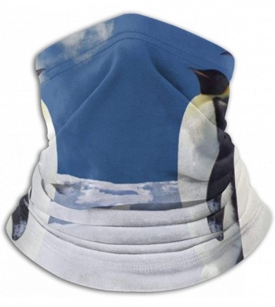 Balaclavas Lion Neck Gaiter Warmer Windproof Mask Dust Face Clothing Free UV Face Mask - Penguin - CB196QZYY4T $35.31