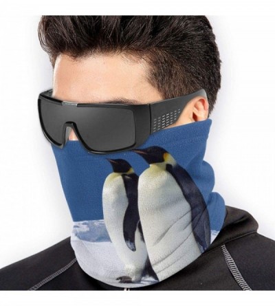 Balaclavas Lion Neck Gaiter Warmer Windproof Mask Dust Face Clothing Free UV Face Mask - Penguin - CB196QZYY4T $31.53