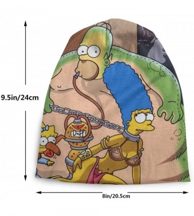 Skullies & Beanies Bart Simpson Knitted Children Fashion Hatsoft - Black8 - C8198CH0AOI $16.67