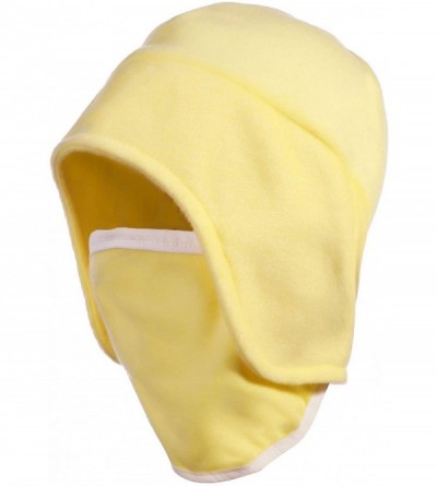 Skullies & Beanies Fleece 2 in 1 Hat/Headwear-Winter Warm Earflap Skull Mask Cap Outdoor Sports Ski Beanie for Men&Women - C8...
