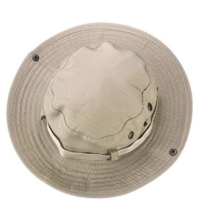 Bucket Hats Hunting Fishing Military Camouflage Foldable - Beige - CT18ONLN36A $21.86