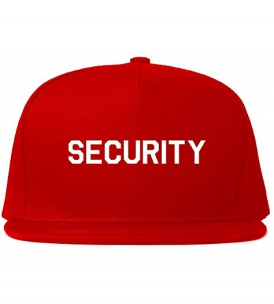 Baseball Caps Event Security Uniform Mens Snapback Hat Cap - CD185R5LSIU $19.77
