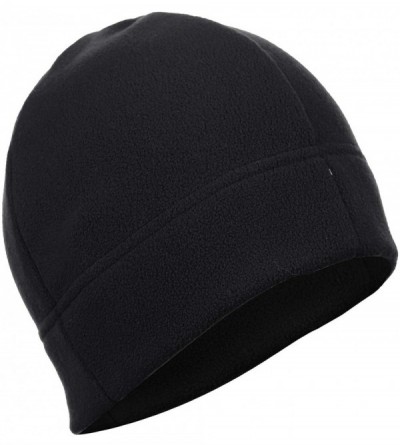 Skullies & Beanies Winter Fleece Beanie Hat Outdoor Warm Watch Cap Cold Weather Military Tactical Skull Cap for Men&Women - B...