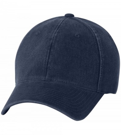 Baseball Caps Garment-Washed Cap - Navy - CT11J95BAW5 $24.81