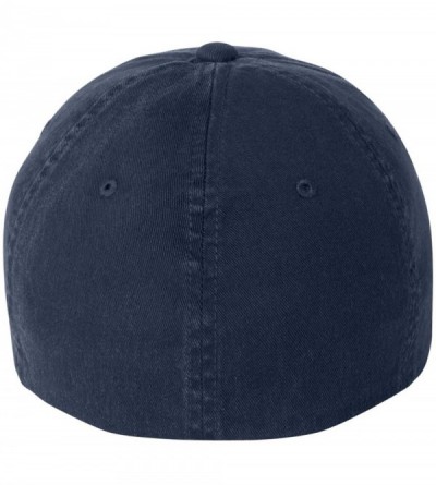 Baseball Caps Garment-Washed Cap - Navy - CT11J95BAW5 $24.81